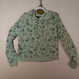 🐞Vans Green Floral Women's Hoodie